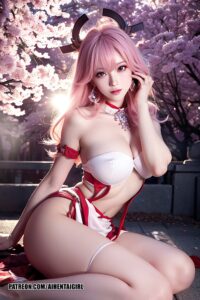 Genshin Impact Yae Miko Cosplay